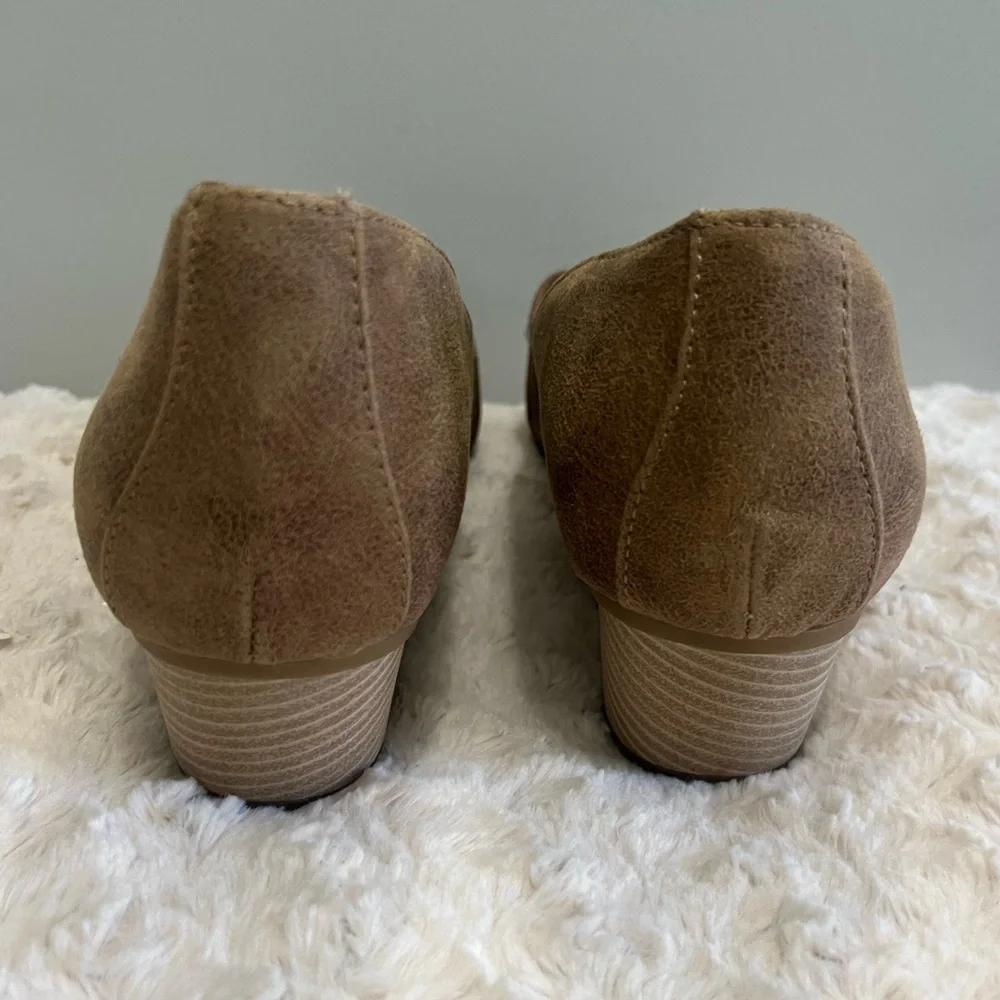 Dr. Scholls Women’s Slip on Shoes Be Free Fisherman Wedge Pump Sz‎ 10 Brown